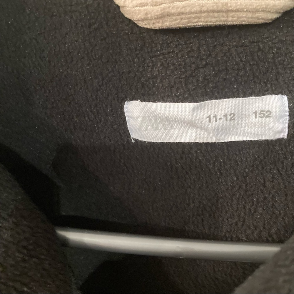 Zara unisex beige corduroy jacket - Picture 3 of 3
